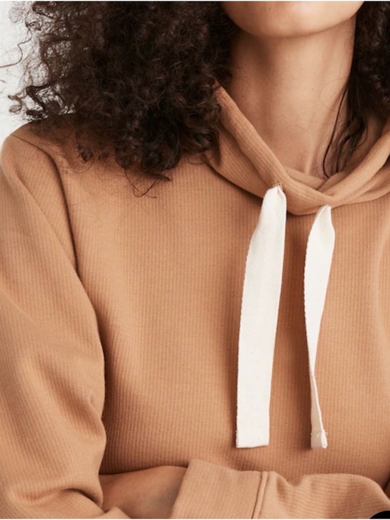 Madewell Tops - MWL Ribbed Funnelneck Sweatshirt  Size